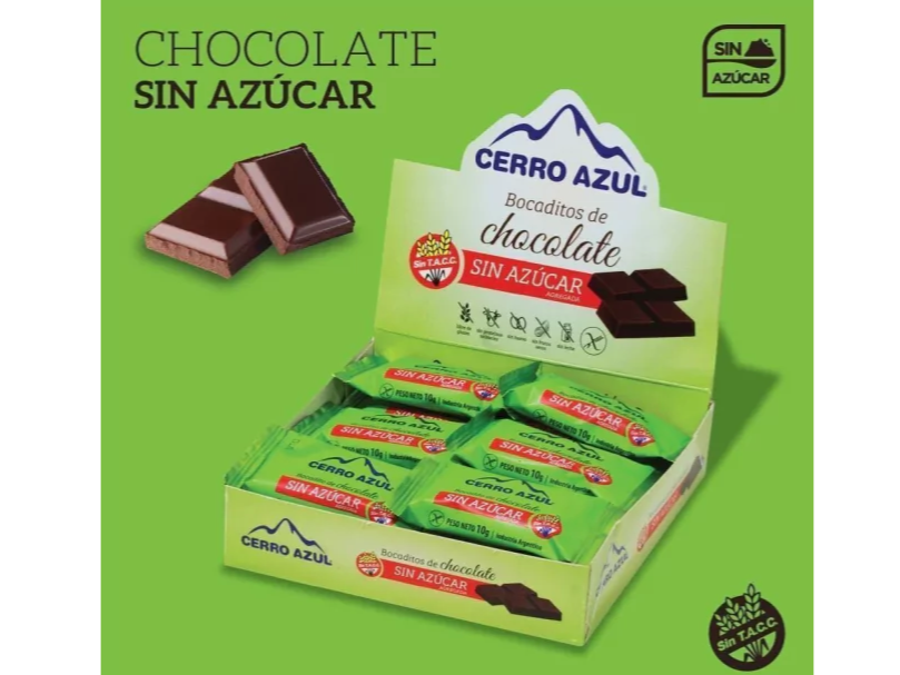 Chocolatines Sin Azúcar – Cerro Azul