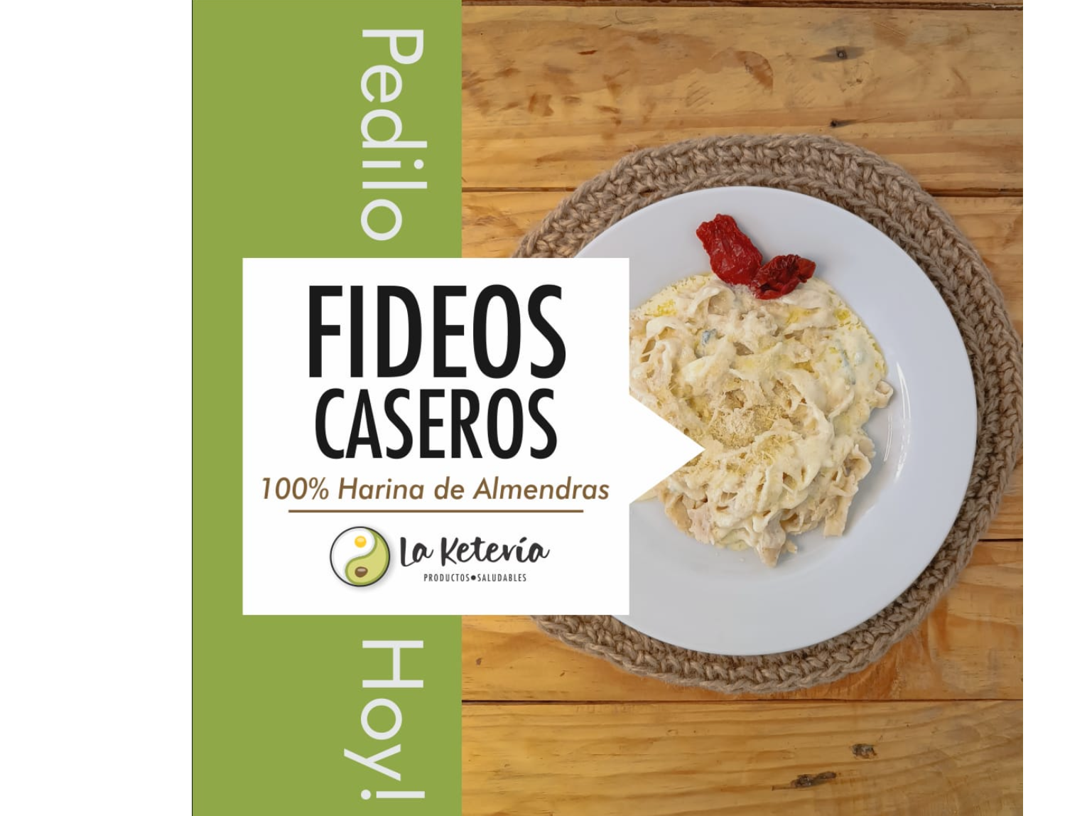 Fideos de huevo KETO