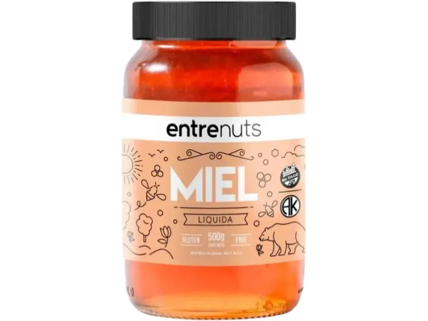 Miel líquida x 500 gr - Entrenuts
