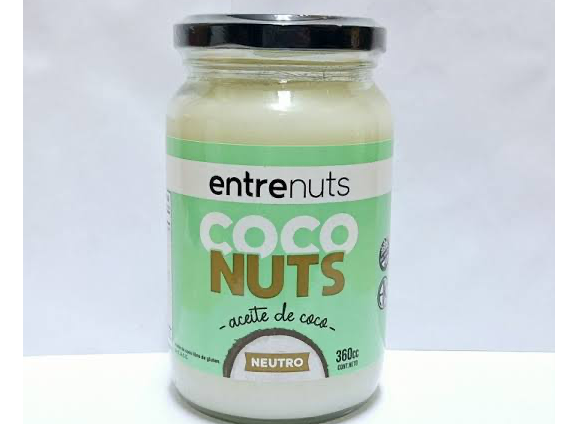 Aceite de coco neutro 360 cc - Entrenuts