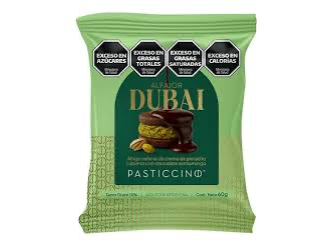 Alfajor relleno de crema de pistacho - DUBAI