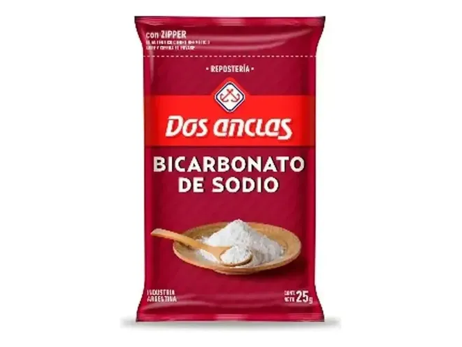 Bicarbonato de sodio Dos Anclas x25 gr