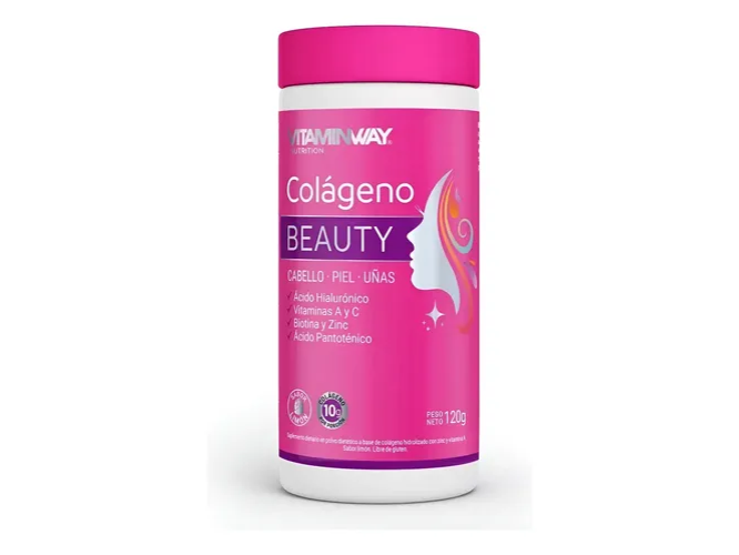 COLAGENO BEAUTY x 120gr LIMON(+ acido hialuronico, vitam A, C, biotina y ZINC)