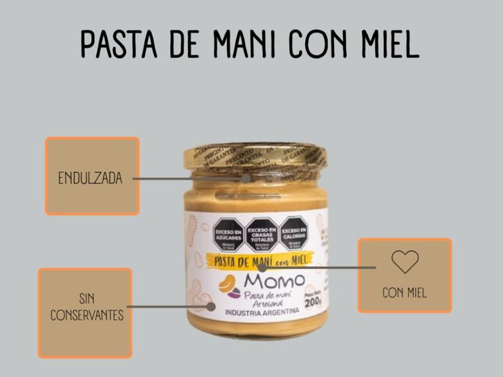 Pasta de mani CON MIEL x 200 gr