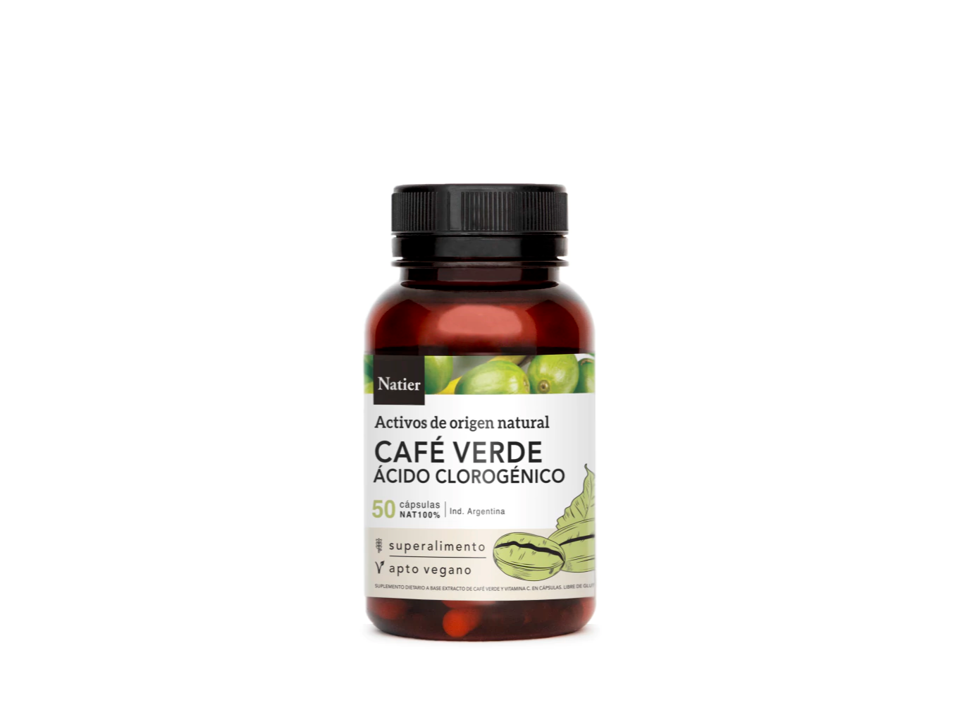 Cápsulas de Café Verde - Control de peso - Adelgazante