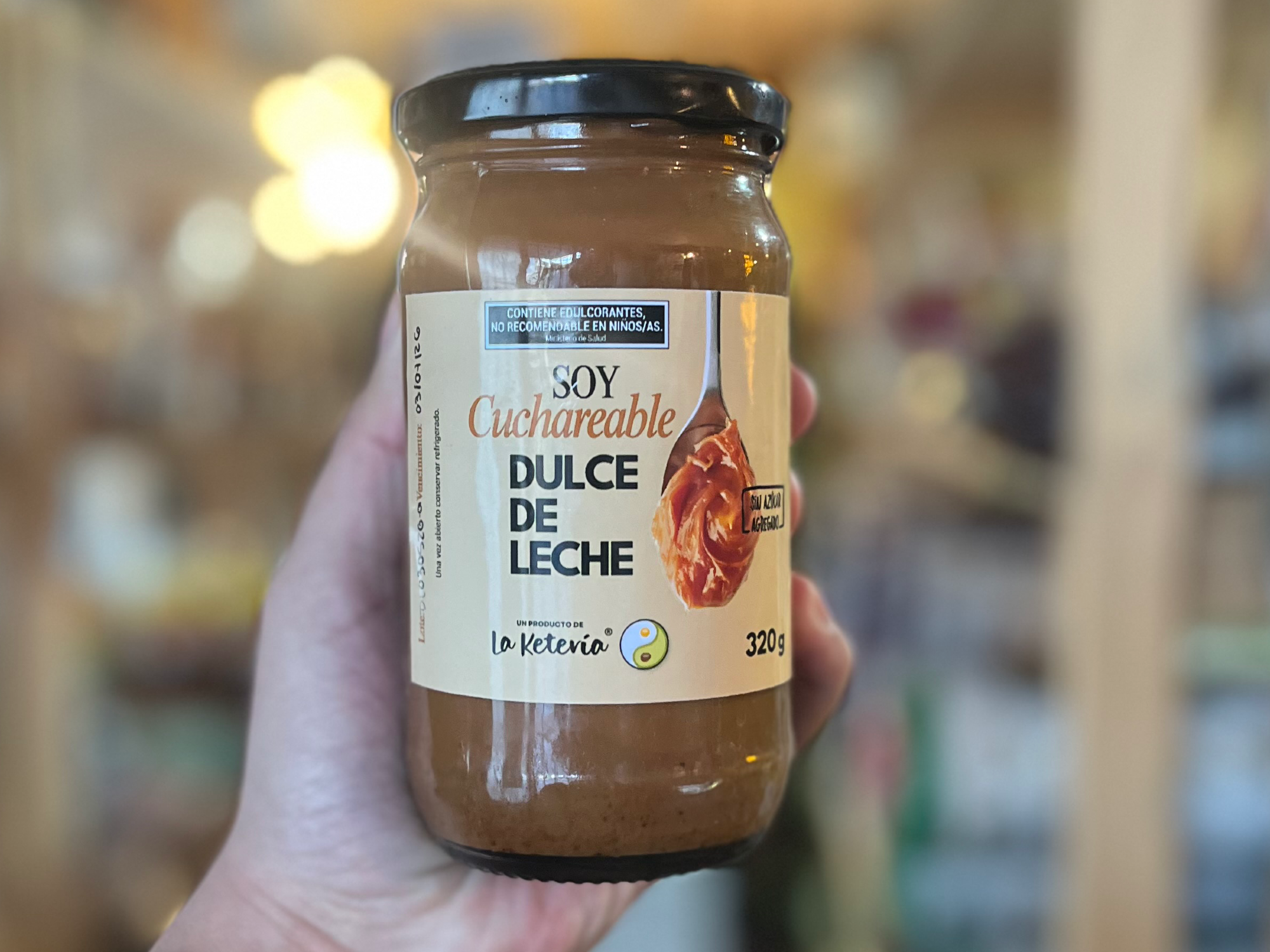 Dulce de leche KETO con xilitol SIN azúcar x320gr