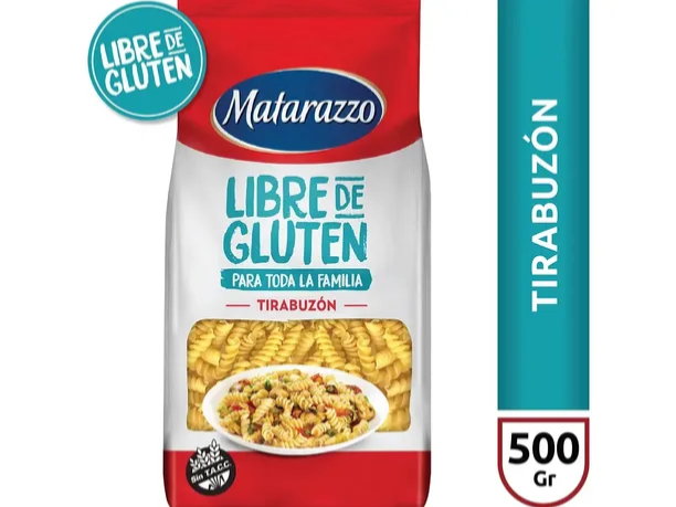 Tirabuzon LIBRE DE GLUTEN  Matarazzo 500 gr