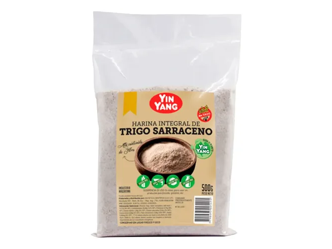 Harina de trigo Sarraceno - YIN YAN C/SELLO SIN TACC