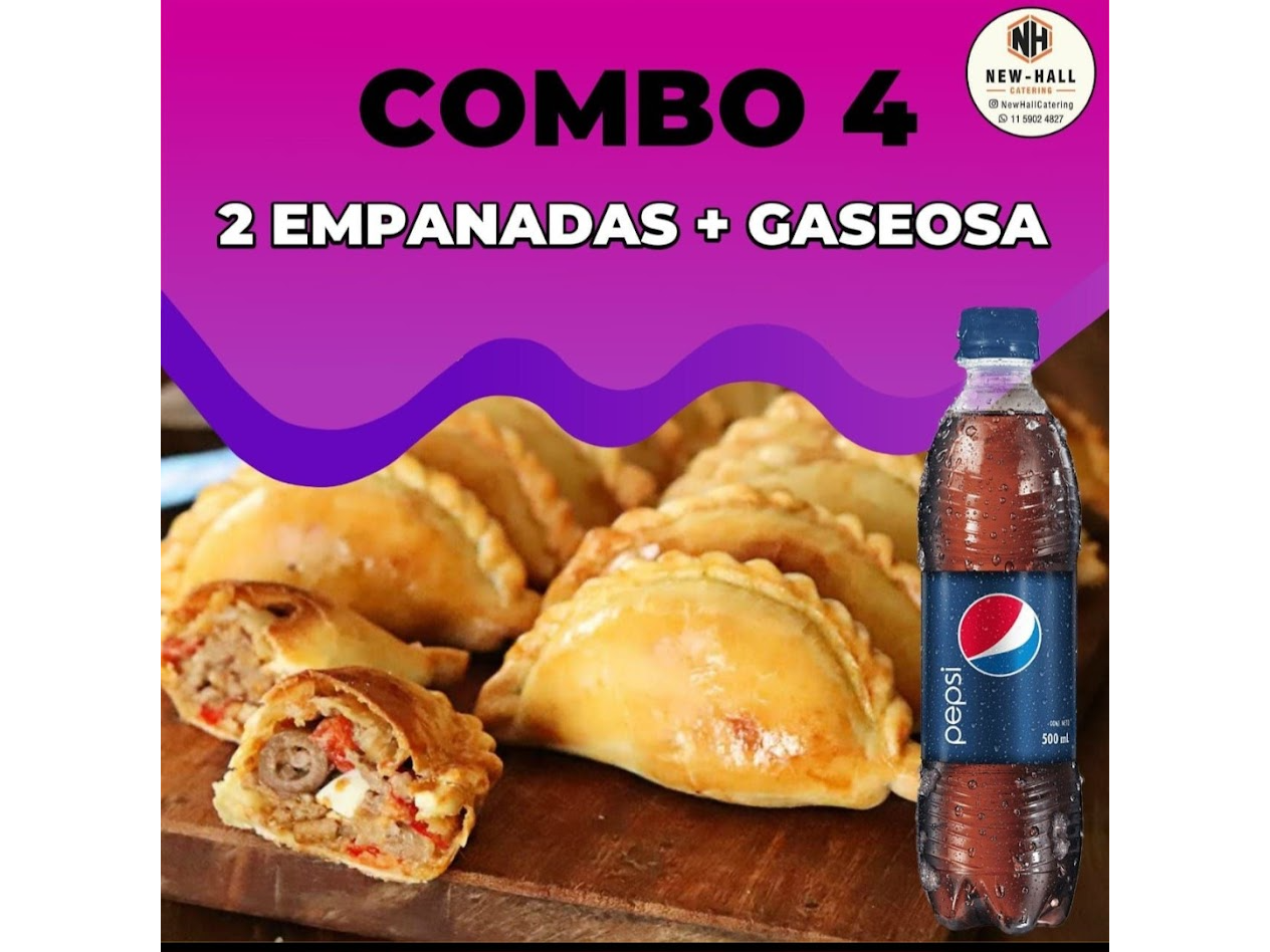 Empanadas x 2 unidades + Gaseosa 500 cc