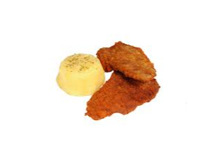 Milanesa de Pollo con tu guarnición favorita de catering San roque