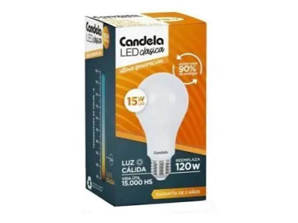 LAMPARA LED 15W CALIDA (3h - LED15C)