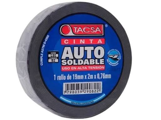 CINTA AISLADORA TACSA AUTOSOLDABLE 2MT (socca - AIAUT2)
