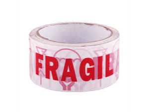 CINTA DE EMBALAJE FRAGIL 48mm X 40mt (socca - CEFR)