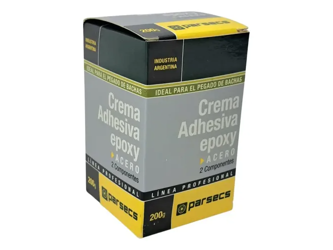 Crema Adhesiva epoxy Acero x 200 g (s&r - 1403200.0)