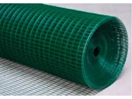 Malla soldada forrada pvc verde 25x50 x rollo de 1 x 20 mts (socca - EVOL6654)