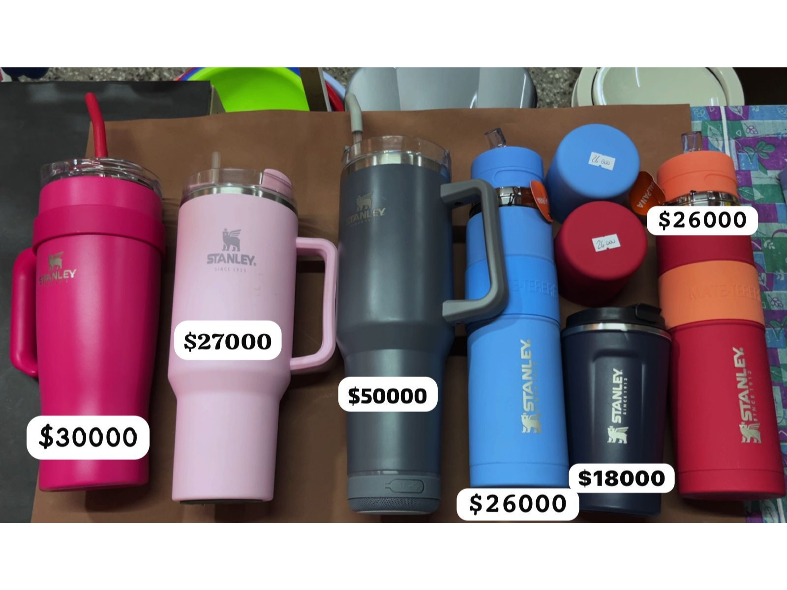 "Stanley" Vasito, vasos grandes y Termos térmicos