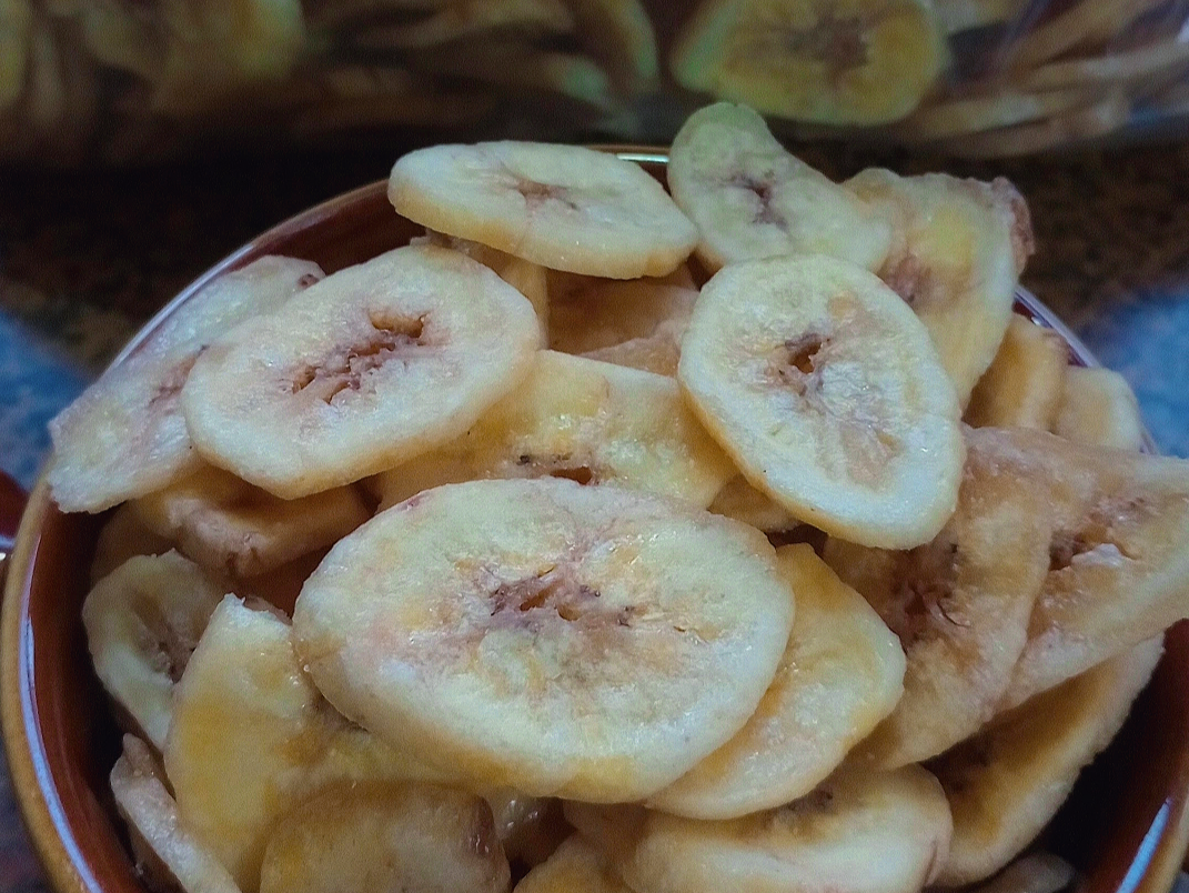 Bananas deshidratadas