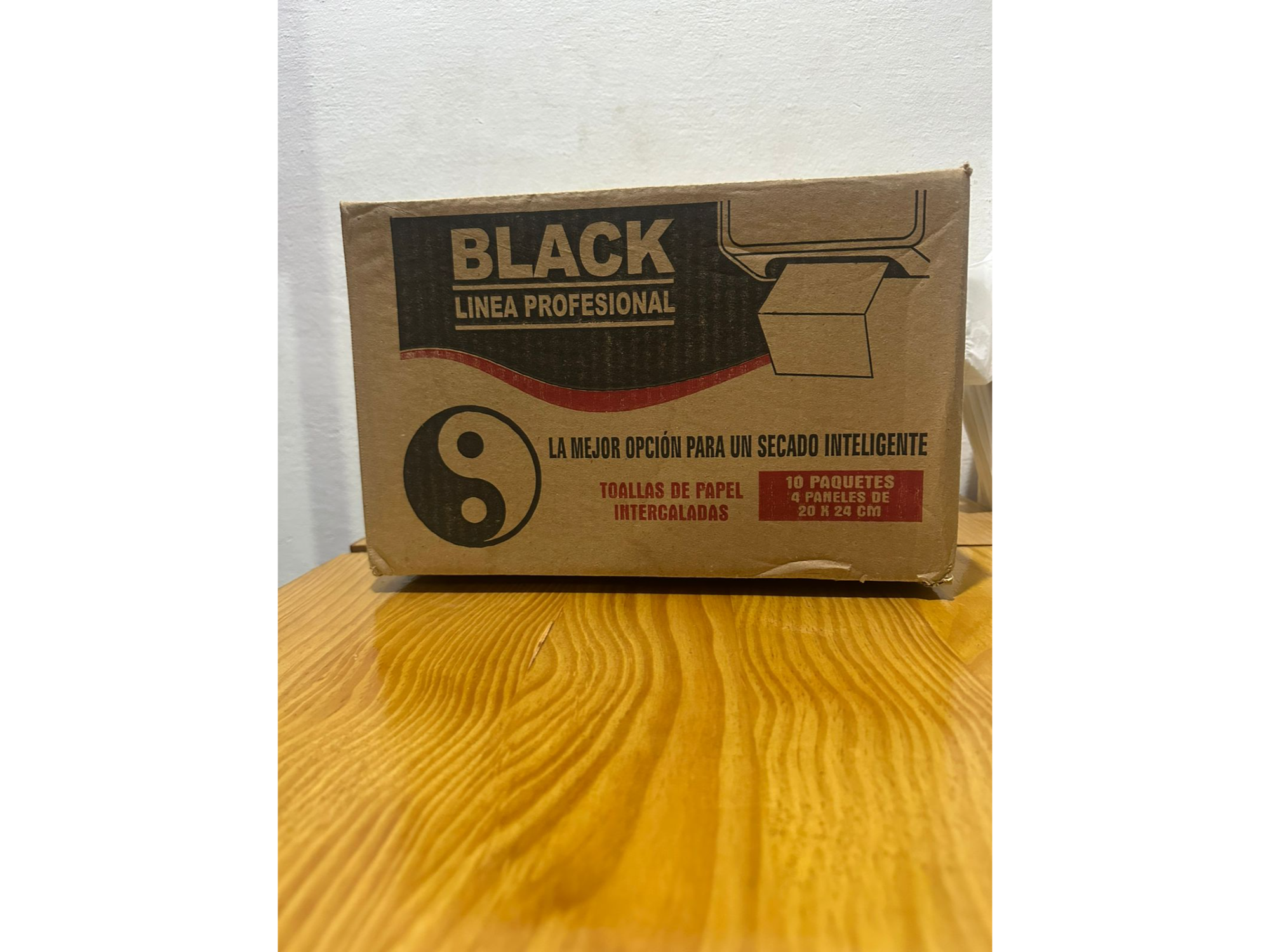 toallas intercaladas blancas