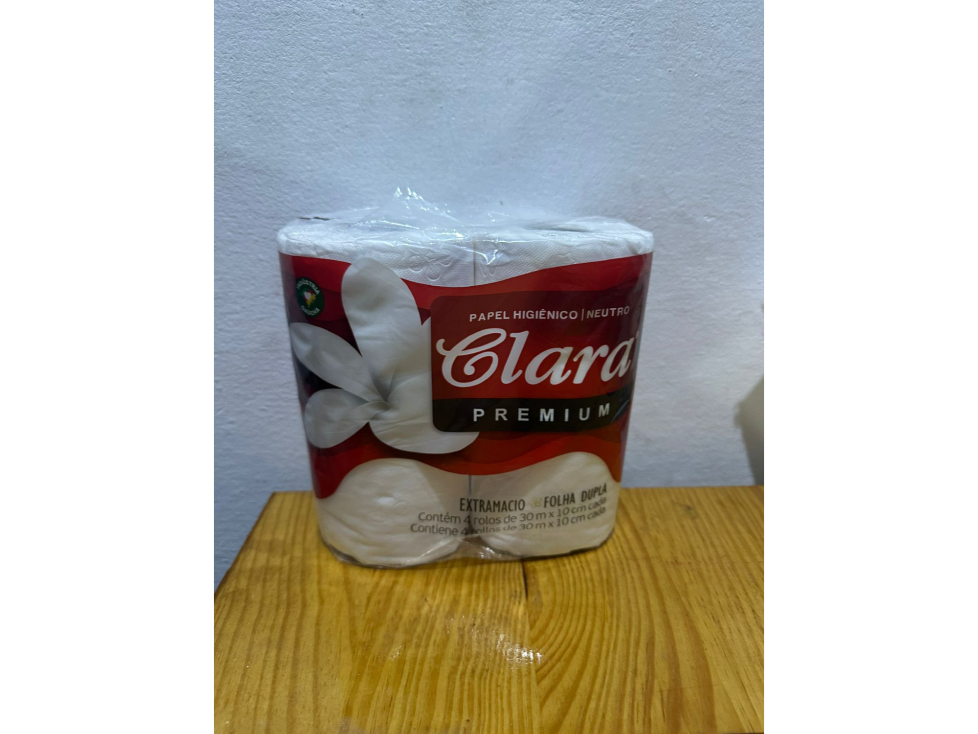 Papel higenico clara premium