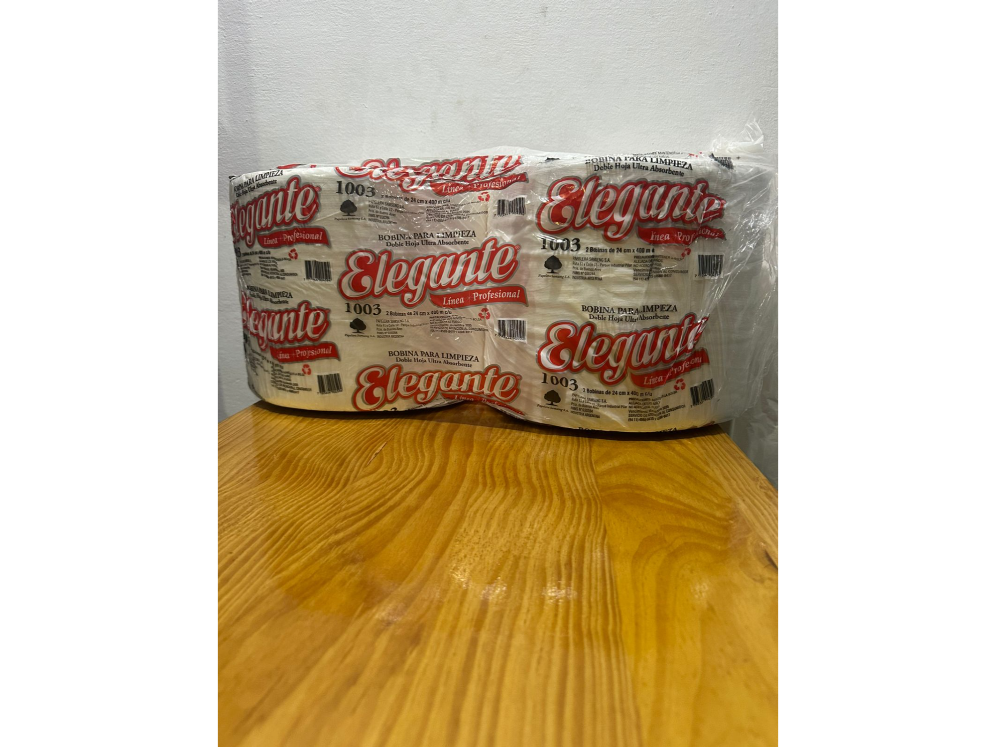 pack 2 bobinas de limpieza elegante 25*400