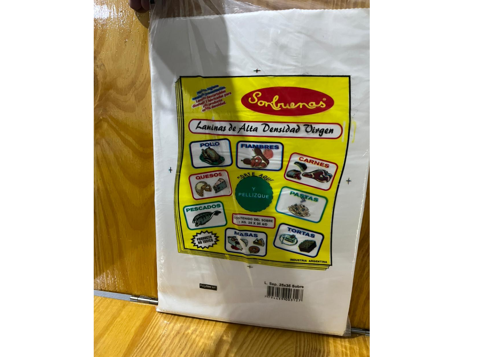 separador en laminas 25*35 x1kg