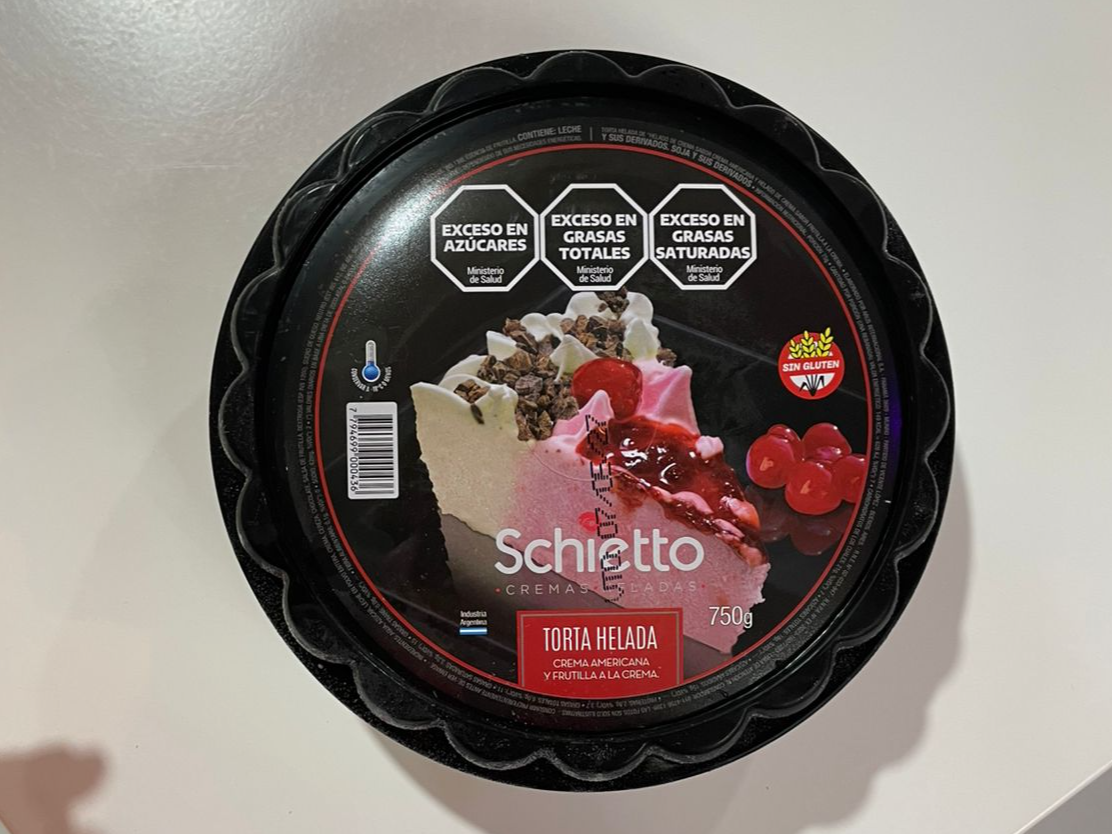 TORTA HELADA SIN TACC