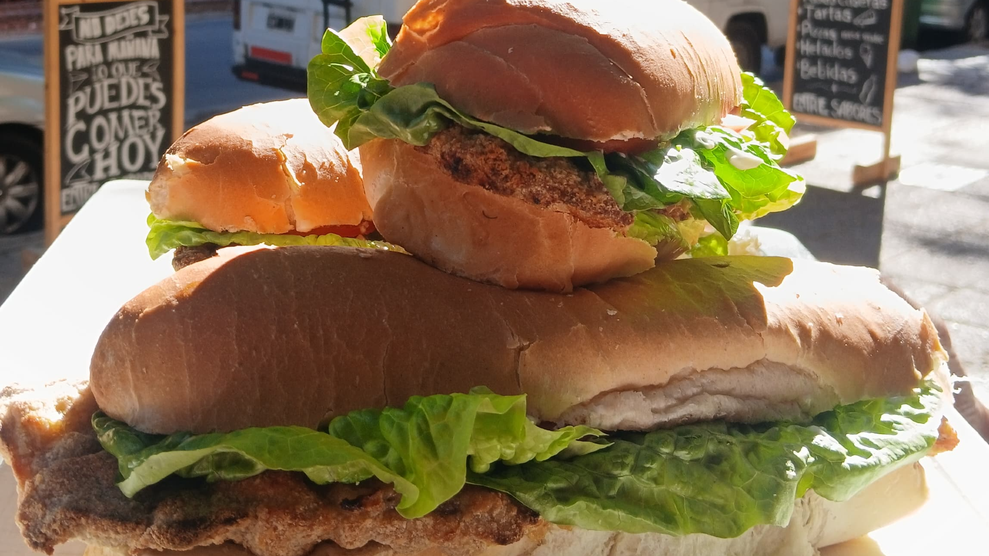 Sandwiches de milanesa