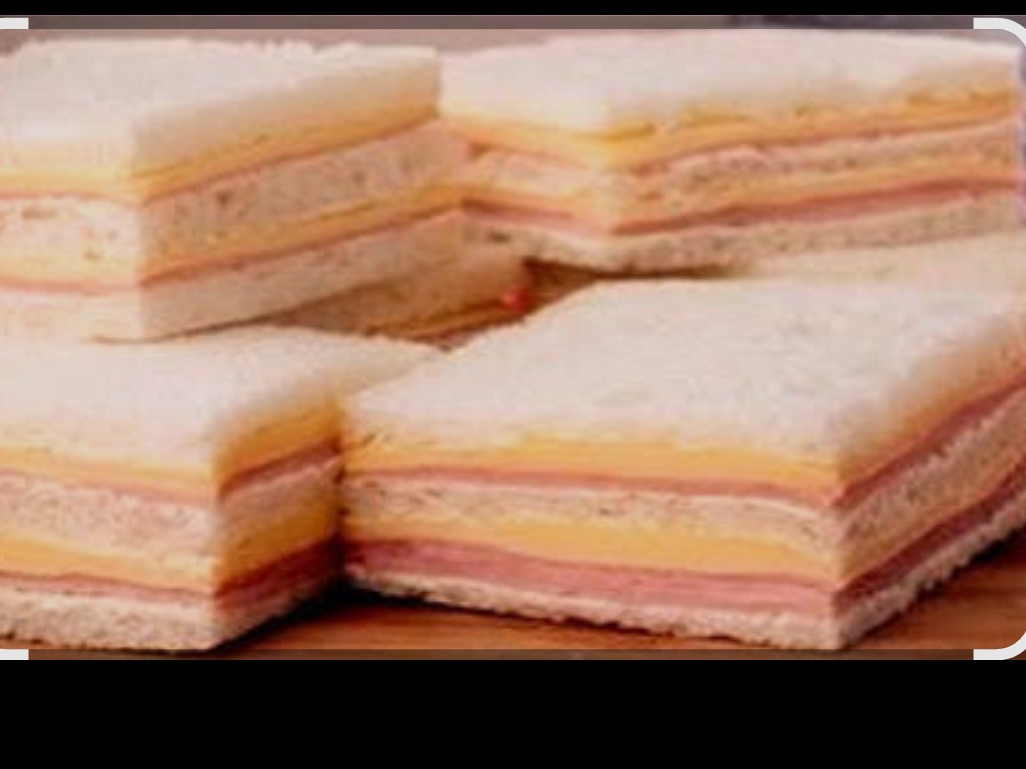 Jamon y queso [plancha x 3 ]