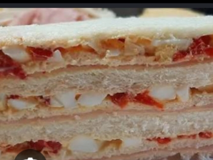 Vegetariano queso morron y huevo [plancha x 3 ]
