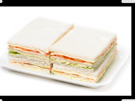 Vegetariano queso lechuga y tomate [plancha x 3 ]