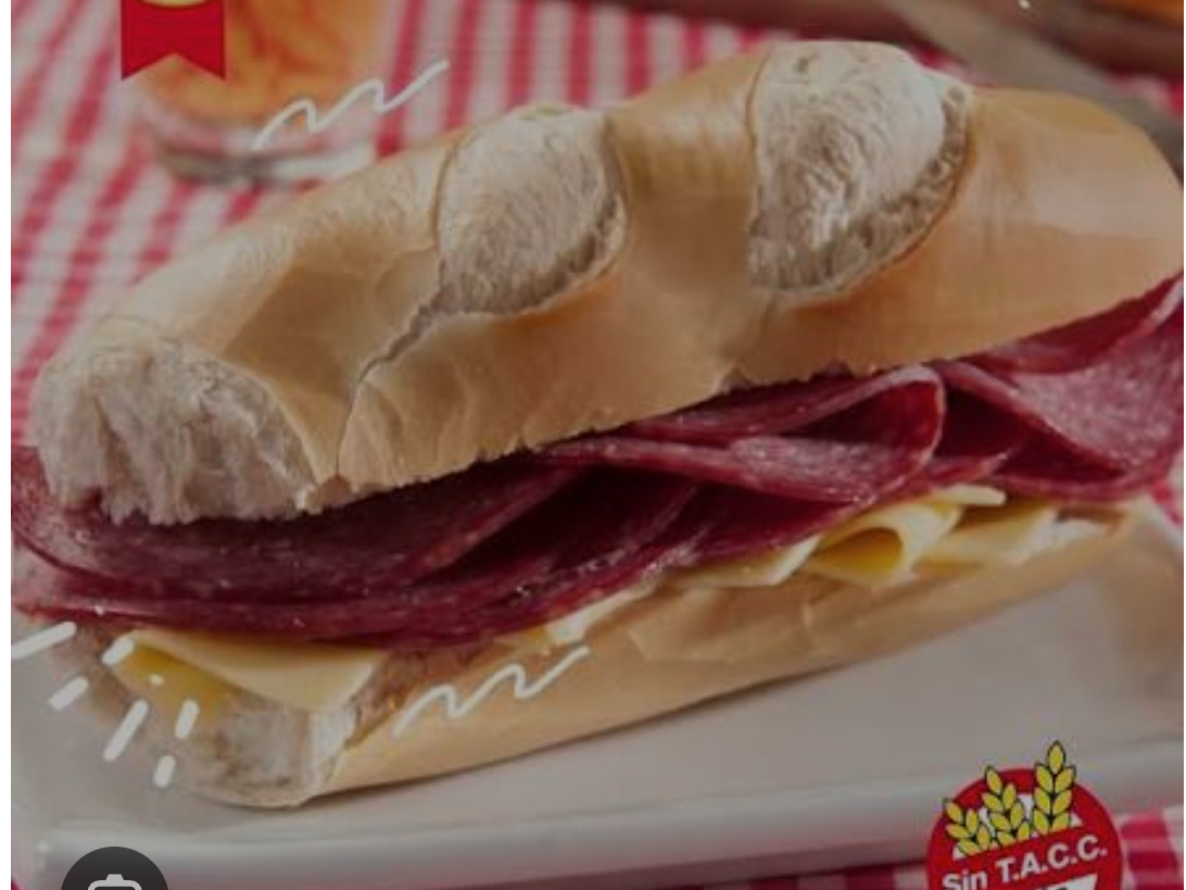 Bagueton salame y queso