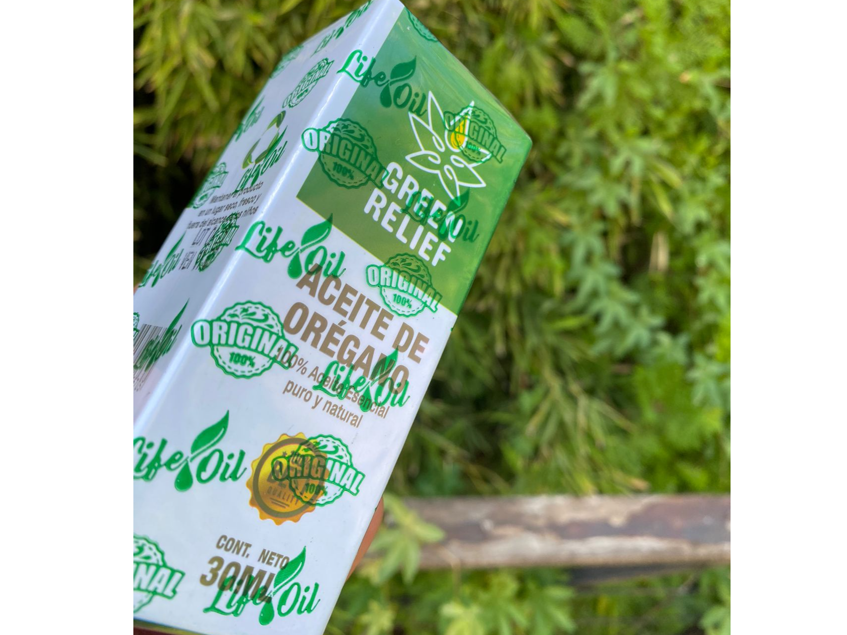 Aceite de orégano Green Relief 30 ml