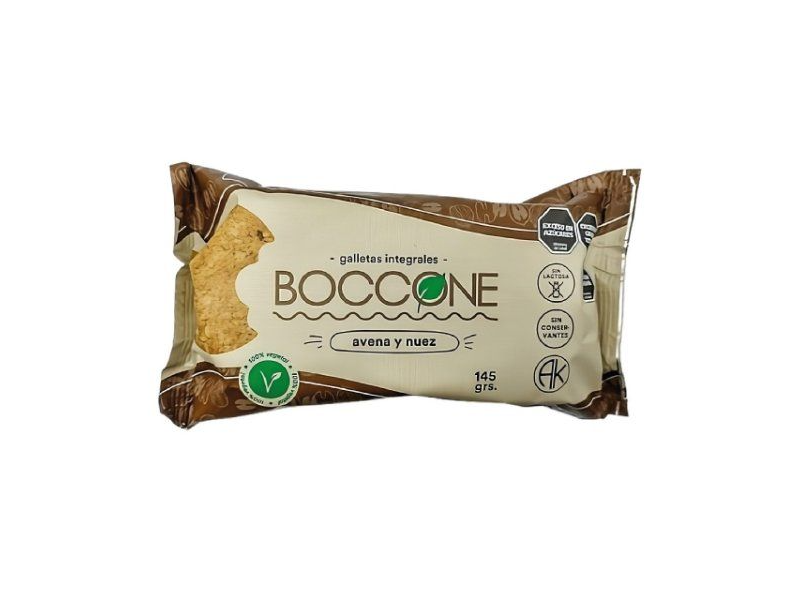 Galletas integrales Boccone avena y nuez