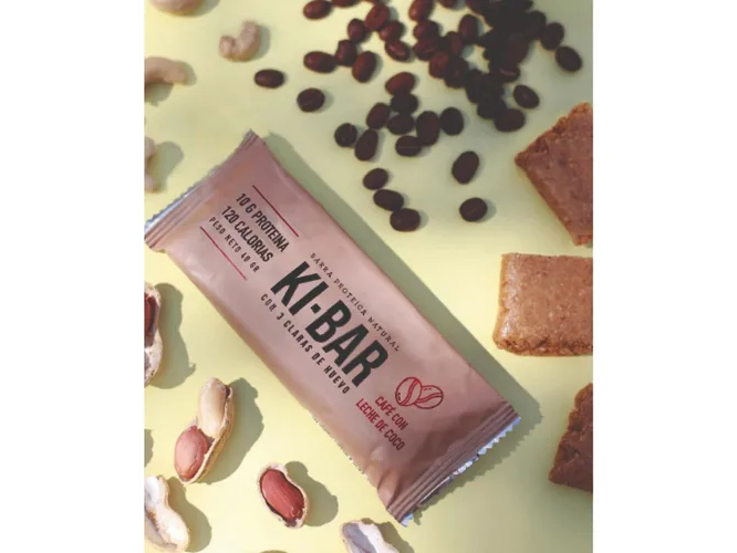 Barrita Ki-bar sabor café con leche de coco