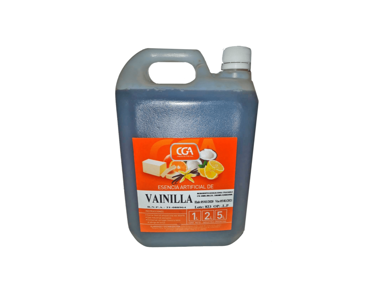 Esencia de vainilla bidón