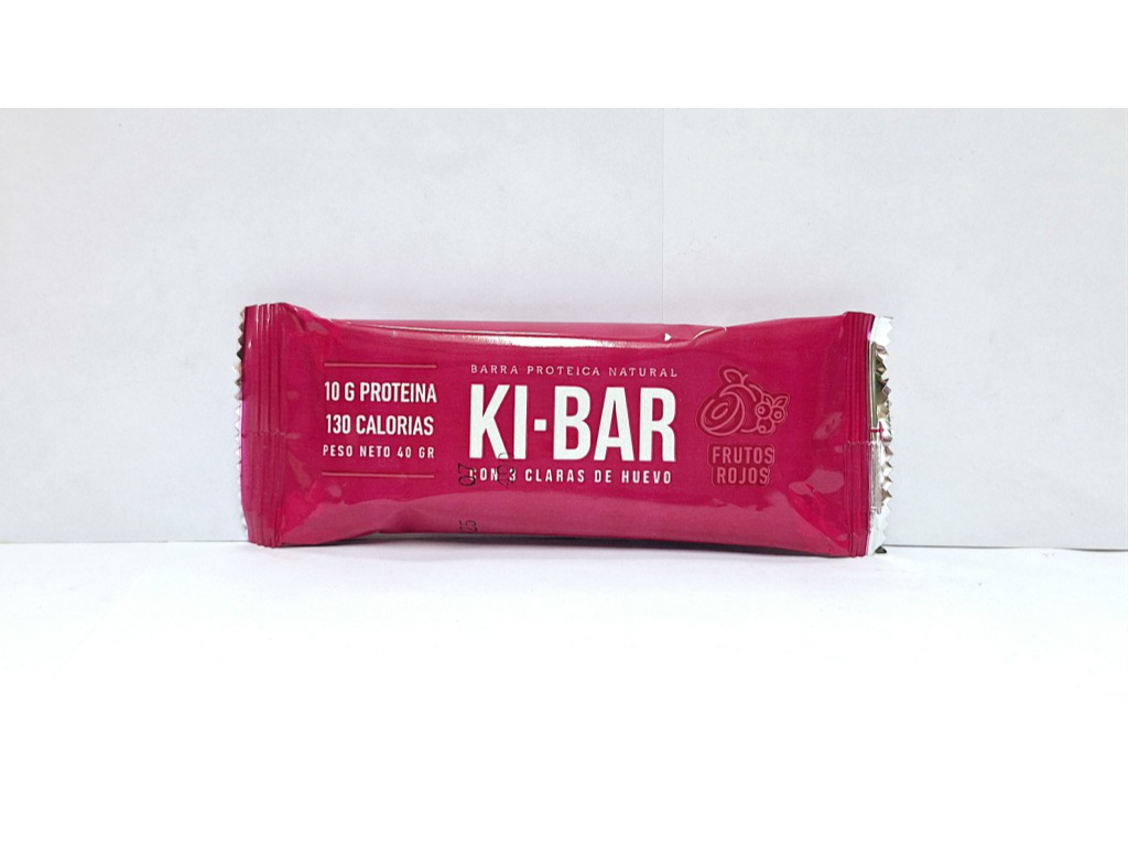 Barrita KI-bar sabor frutos rojos