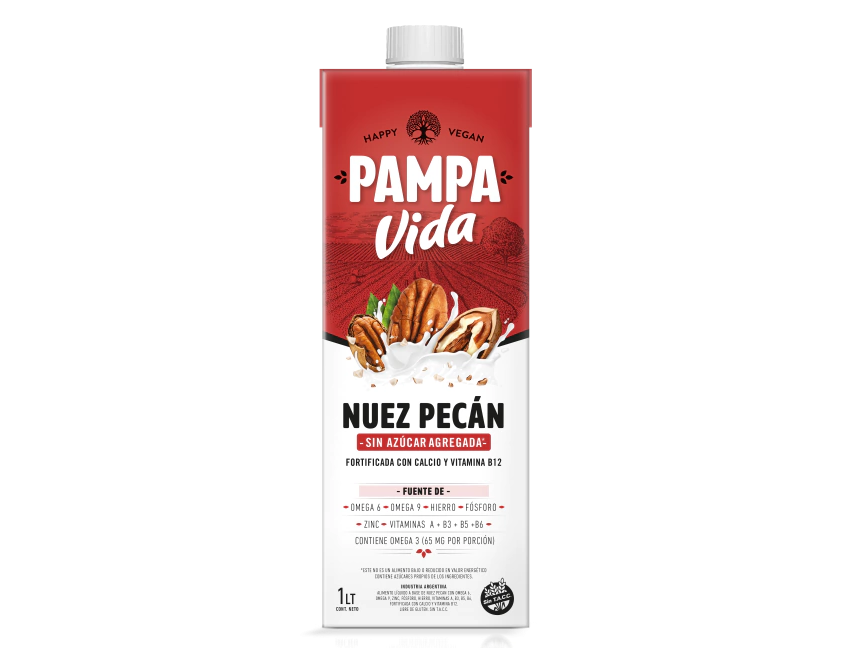 Leche Nuez Pecan Pampa Vida 1 lt