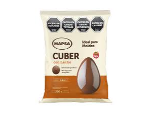 Chocolate cobertura Mapsa con leche