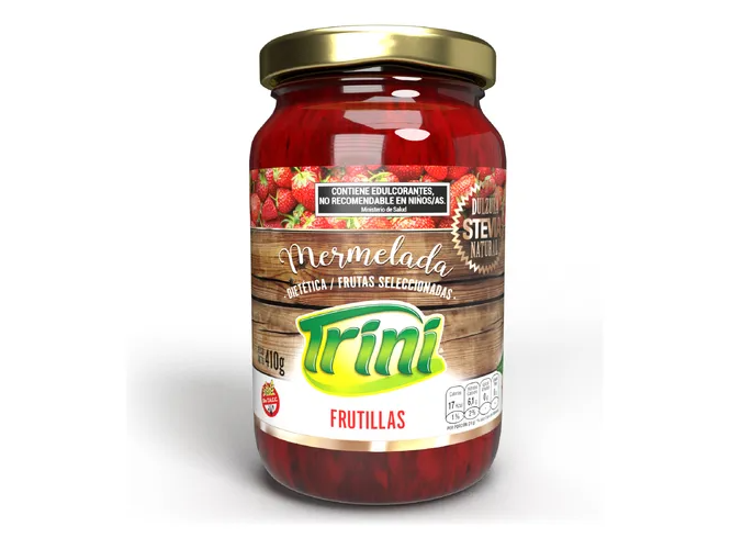 Mermelada Trini frutilla 410 gr