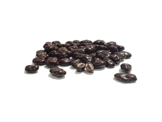 Pasas de uva con chocolate negro