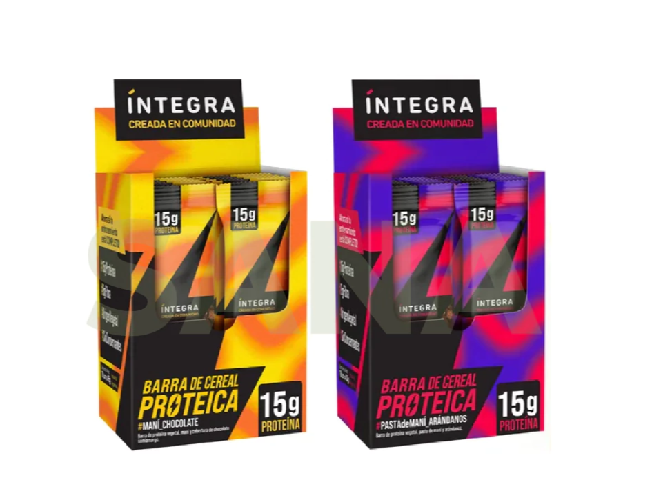 Barritas proteicas Integra por caja 10 unidades