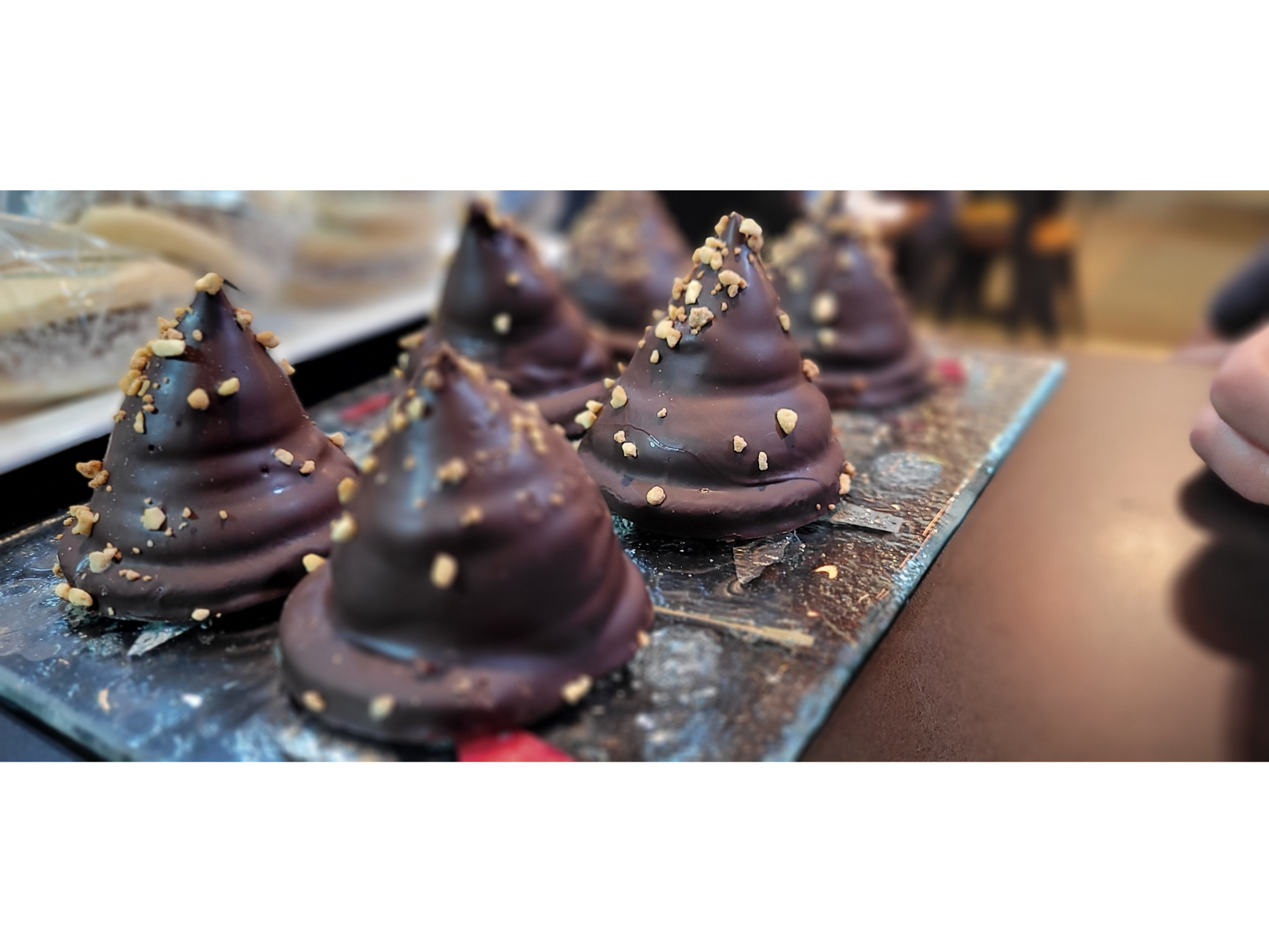 Conitos de dulce de leche