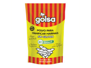 GOLSA - Polvo para panificar harinas Sin T.A.C.C.