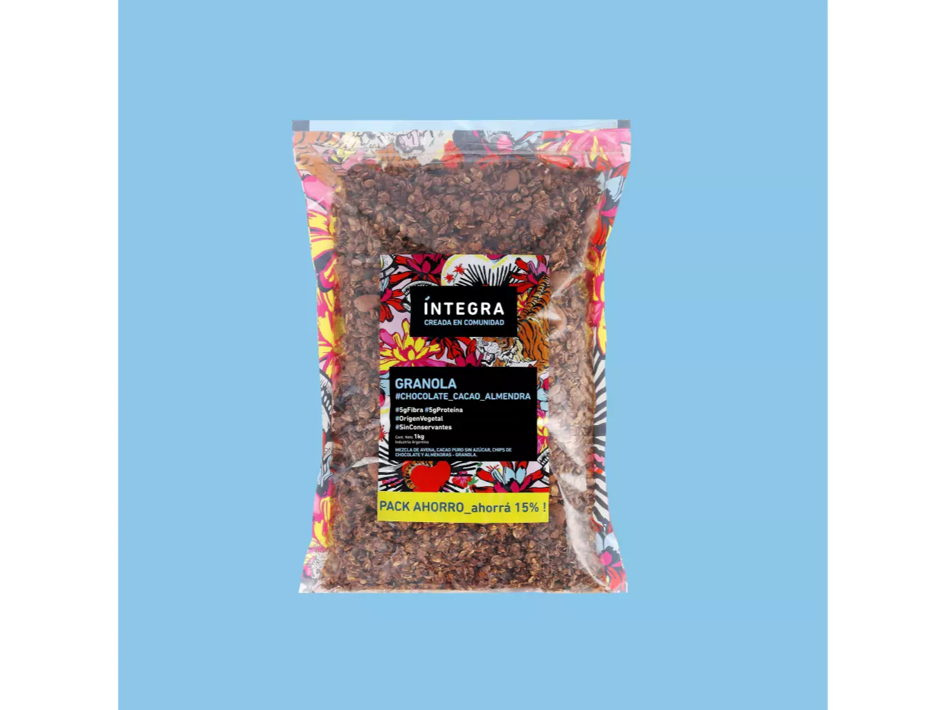 INTEGRA - Granola de Chocolate y Almendras