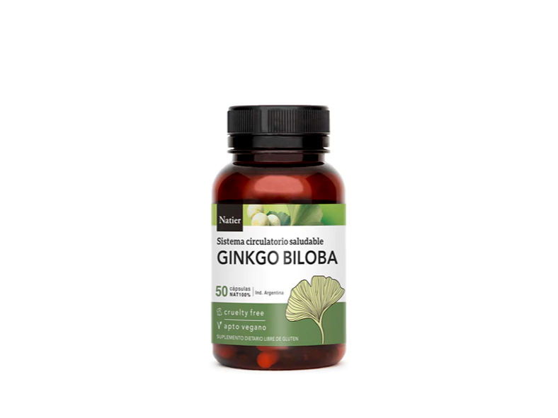 Capsulas de Ginko Biloba - Circulación