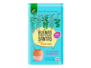 BUENAS Y SANTAS - YERBA MATE CON HIERBAS REALES 500G