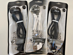 CABLE CARGADOR V8 EN BOLSITA ONLY