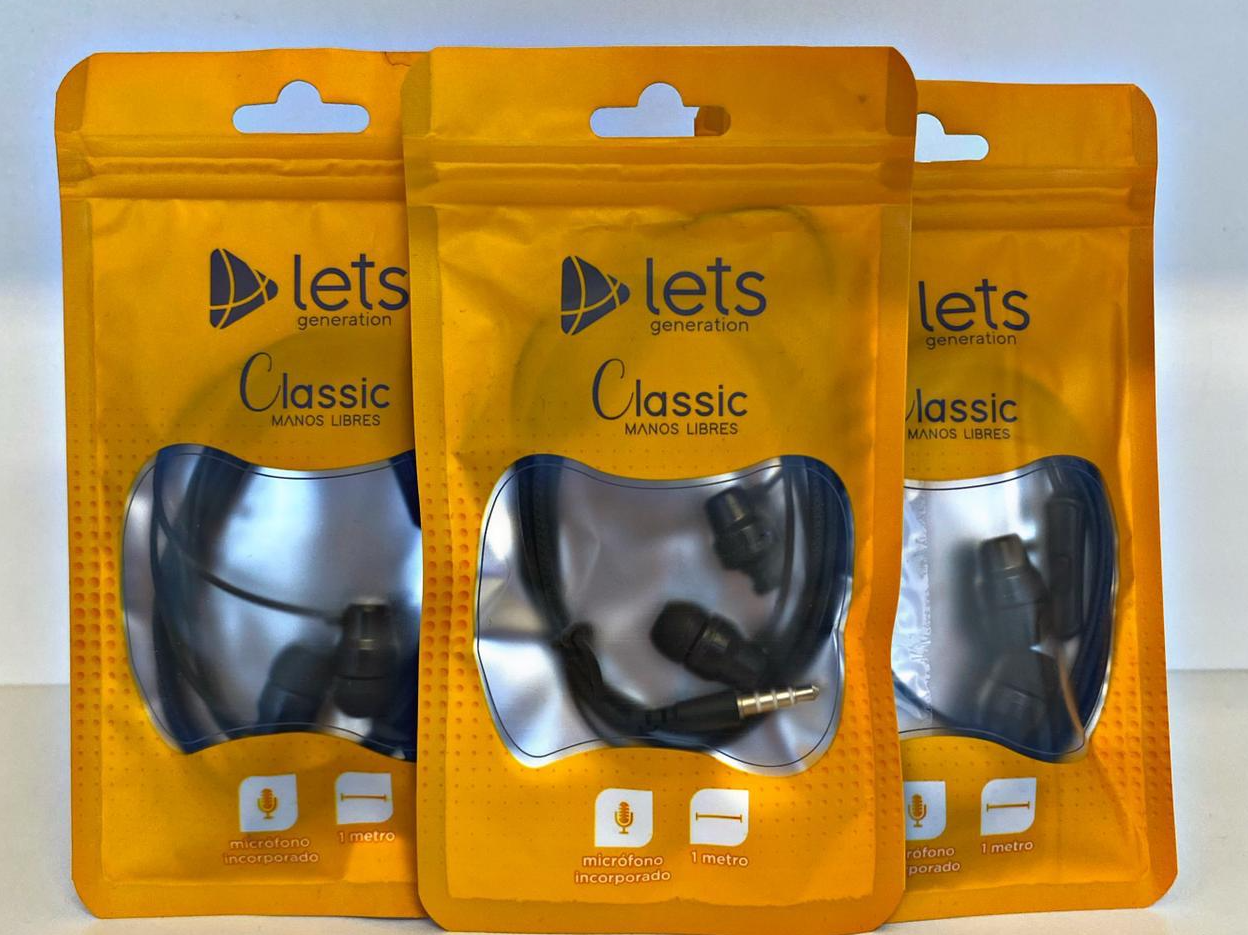 AURICULARES CON CABLE LETS