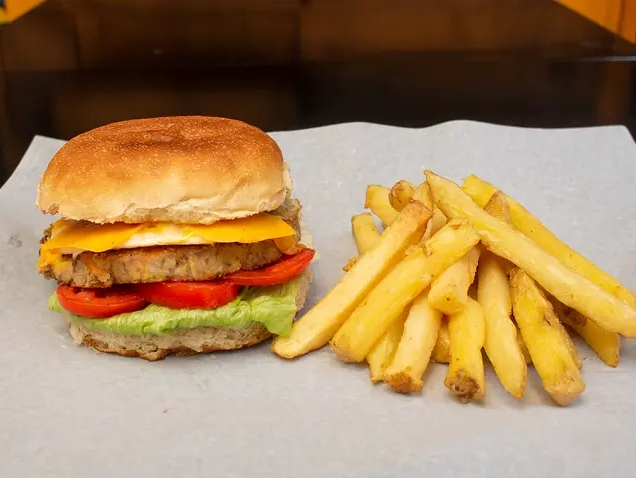 Veggie Burger de Karma Food - Calle Belgrano