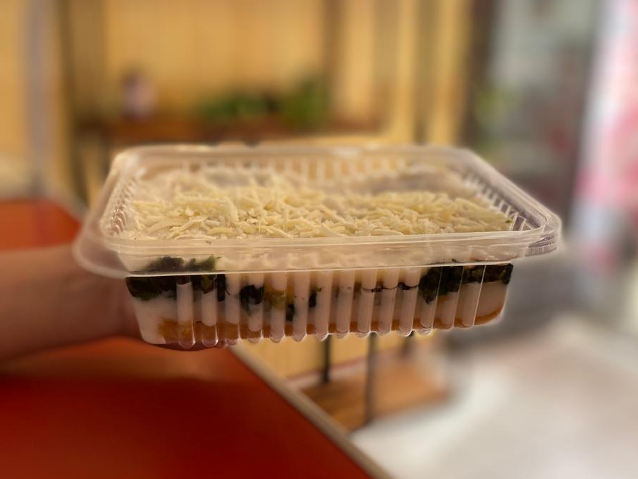 Lasagna de Espinaca con salsa Bechamel